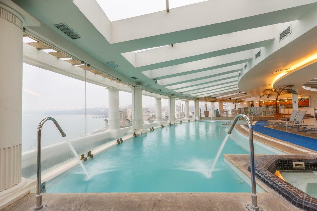 ホテル Enjoy ビニャ・デル・マール エクステリア 写真 The pool at the 39th floor
